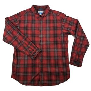 Columbia Shirt Mens Large Plaid Button Down‎ Casual Outdoor Long Sleeve